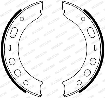 Remschoen set Ferodo FSB4056