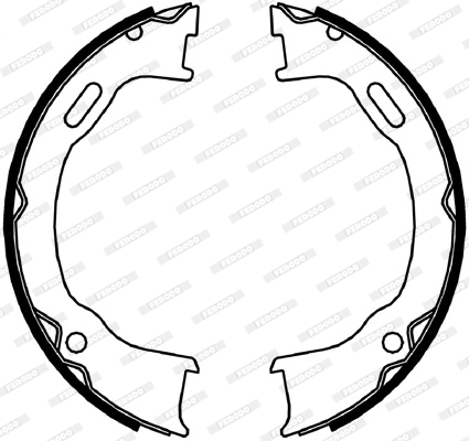 Ferodo Remschoen set FSB4061