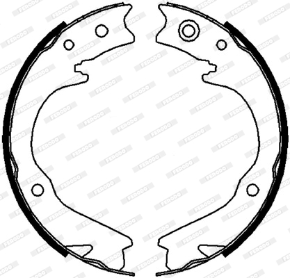 Ferodo Remschoen set FSB4063