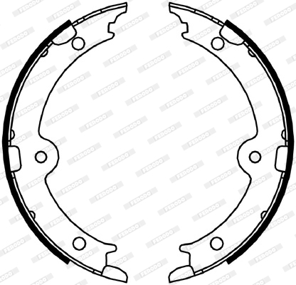 Ferodo Remschoen set FSB4066
