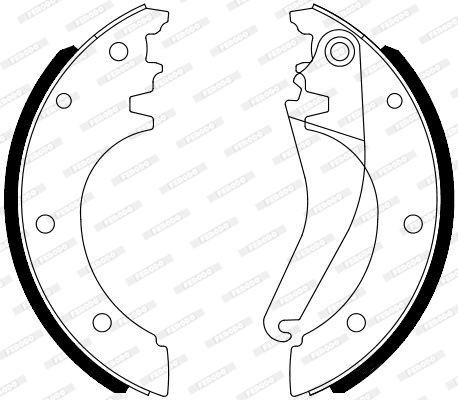 Ferodo Remschoen set FSB4078