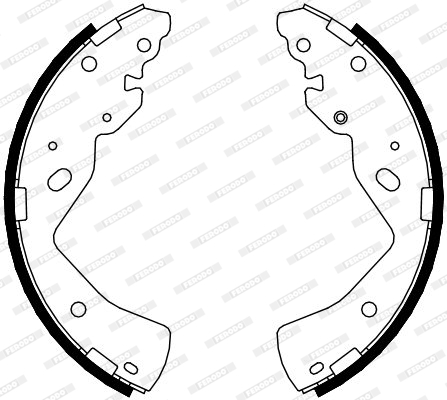 Ferodo Remschoen set FSB4079