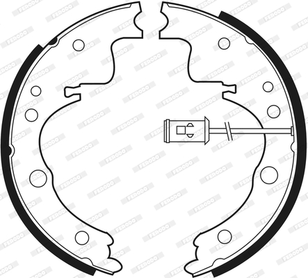 Ferodo Remschoen set FSB407