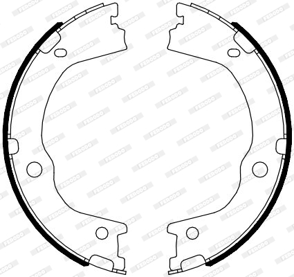 Ferodo Remschoen set FSB4089