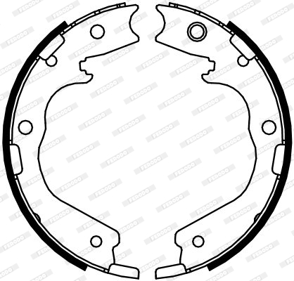 Ferodo Remschoen set FSB4091