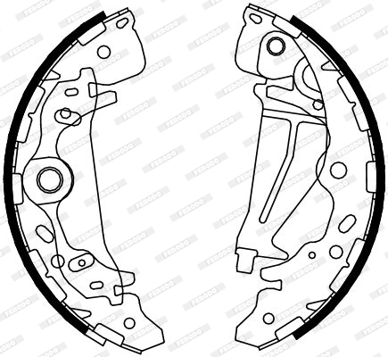 Ferodo Remschoen set FSB4096