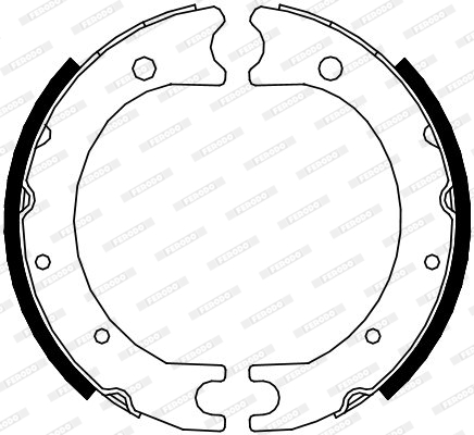 Ferodo Remschoen set FSB4119
