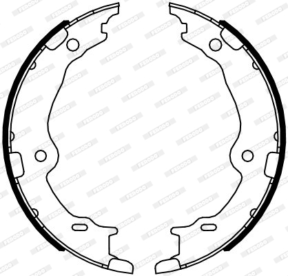 Ferodo Remschoen set FSB4123