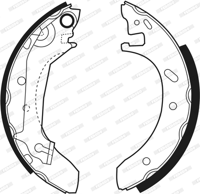 Ferodo Remschoen set FSB421