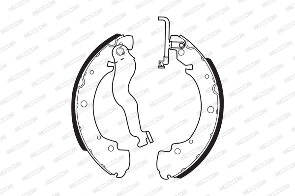 Ferodo Remschoen set FSB428