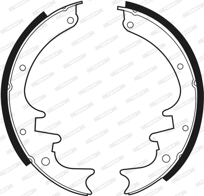 Ferodo Remschoen set FSB429