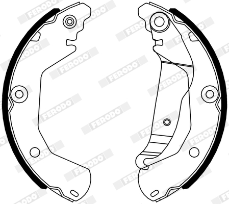 Ferodo Remschoen set FSB4316