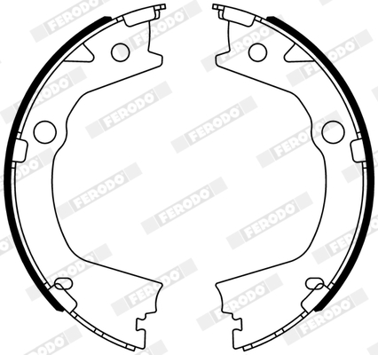Ferodo Remschoen set FSB4318