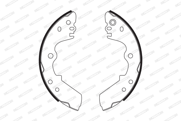 Ferodo Remschoen set FSB471