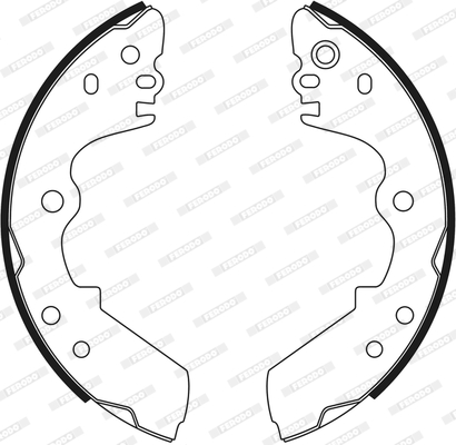 Ferodo Remschoen set FSB471