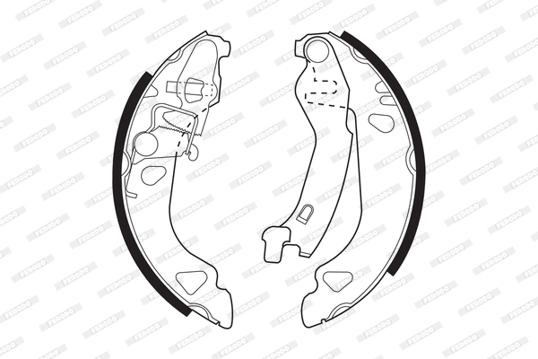 Ferodo Remschoen set FSB477