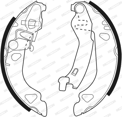 Ferodo Remschoen set FSB477