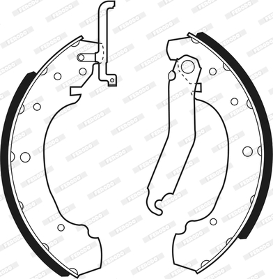Ferodo Remschoen set FSB531