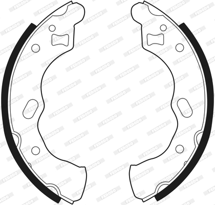 Ferodo Remschoen set FSB538