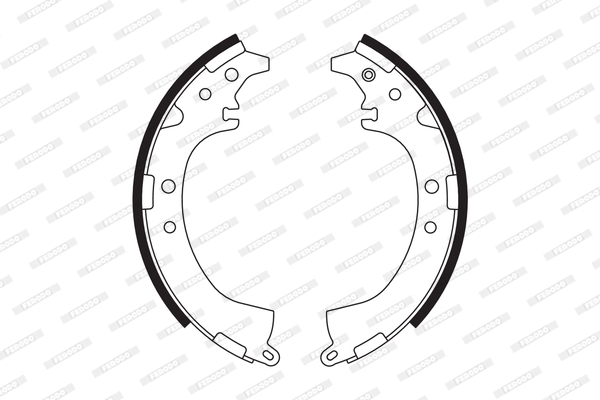Ferodo Remschoen set FSB564