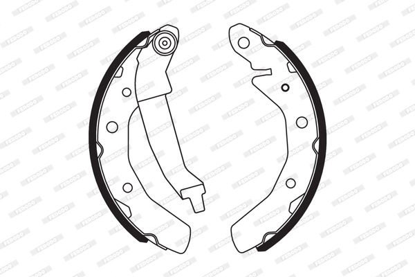 Ferodo Remschoen set FSB566