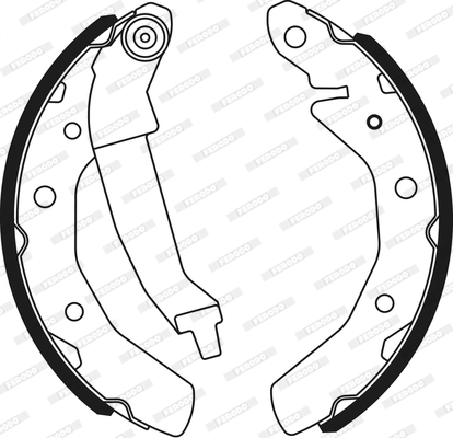 Ferodo Remschoen set FSB566