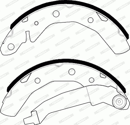 Ferodo Remschoen set FSB566