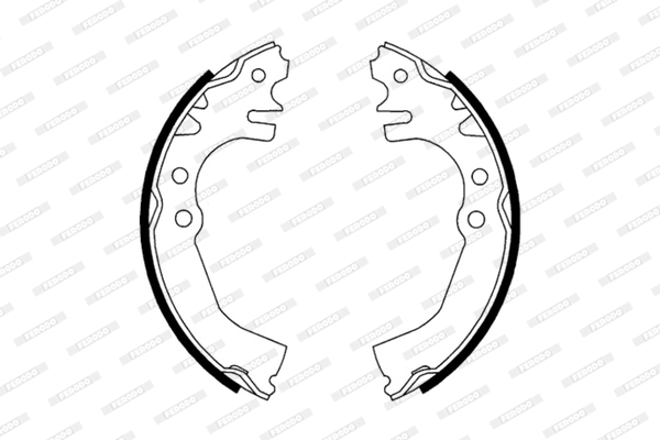 Ferodo Remschoen set FSB570