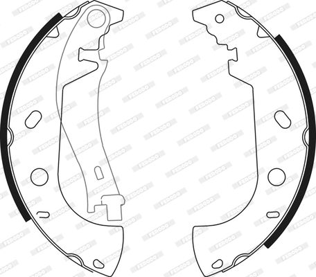 Ferodo Remschoen set FSB571