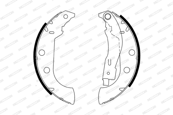 Ferodo Remschoen set FSB575