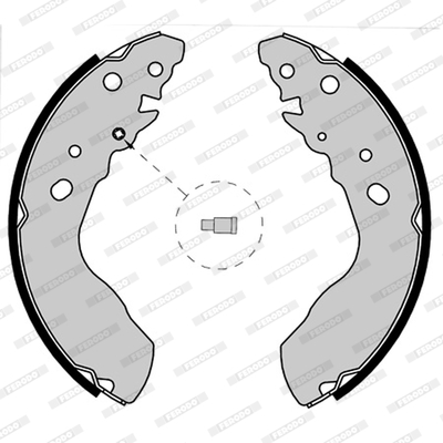 Ferodo Remschoen set FSB580