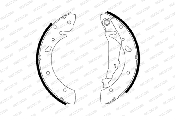 Ferodo Remschoen set FSB581