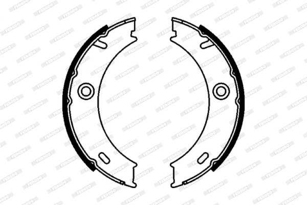 Ferodo Remschoen set FSB625