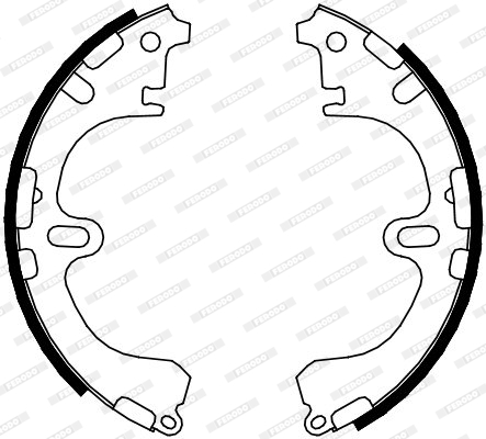 Ferodo Remschoen set FSB631