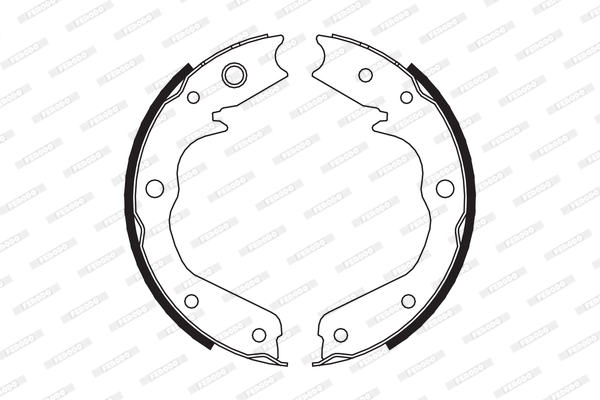 Ferodo Remschoen set FSB665