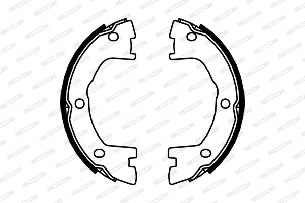 Ferodo Remschoen set FSB685