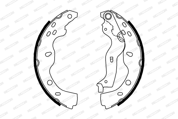 Ferodo Remschoen set FSB691