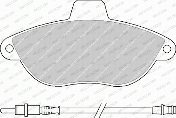 Ferodo Remblokset FVR1002