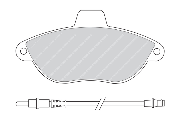 Ferodo Remblokset FVR1002