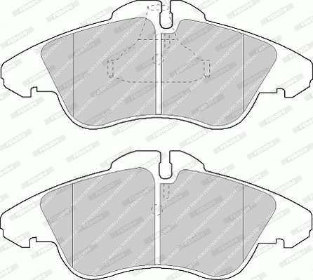 Ferodo Remblokset FVR1038