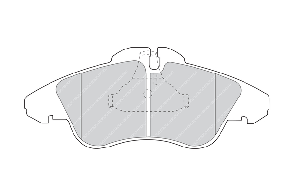 Ferodo Remblokset FVR1038