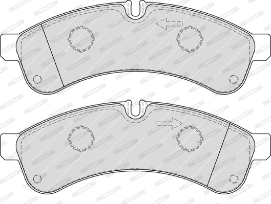 Ferodo Remblokset FVR4039
