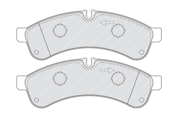 Ferodo Remblokset FVR4039