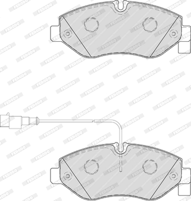 Ferodo Remblokset FVR4053