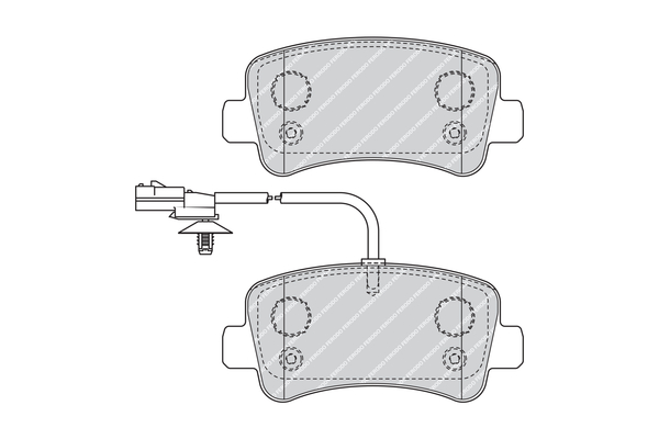 Ferodo Remblokset FVR4348