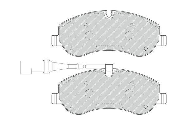 Ferodo Remblokset FVR4909