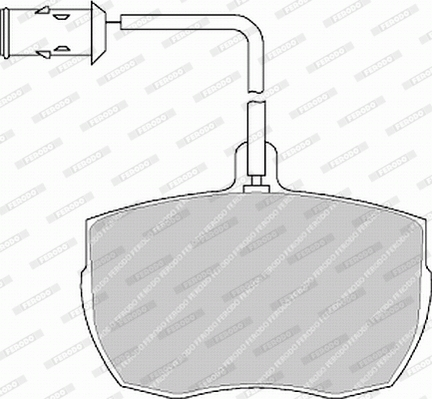 Ferodo Remblokset FVR656