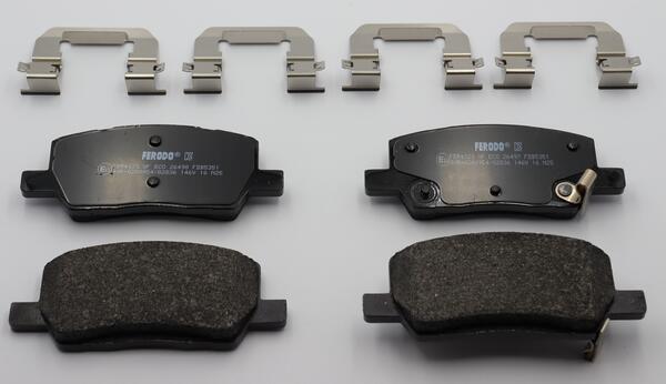 Remblokkenset, schijfrem Ferodo FDB5351