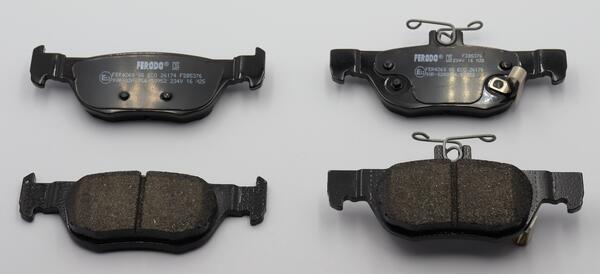 Remblokkenset, schijfrem Ferodo FDB5376