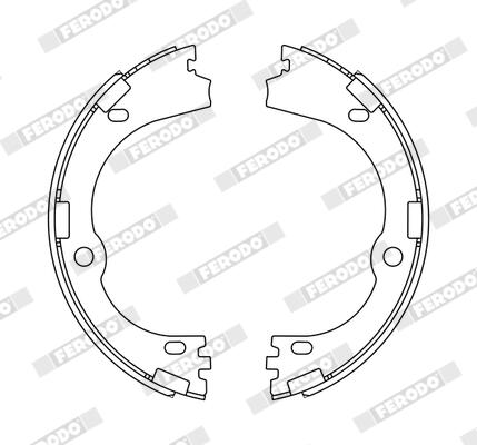 Remschoenset Ferodo FSB4342